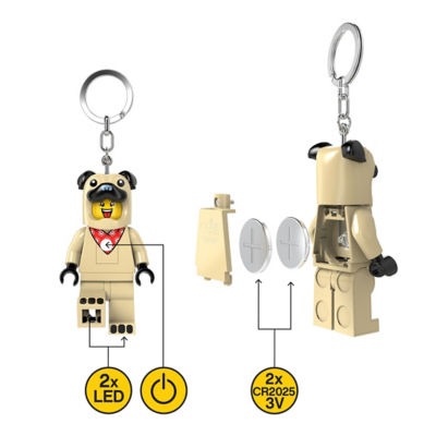 LEGO Pug Costume Guy Figurine Torchlight 7