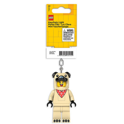 LEGO Pug Costume Guy Figurine Torchlight 9