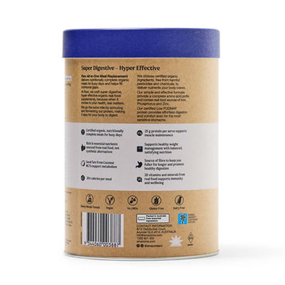Amazonia Raw All-in-One Meal Replacement Vanilla Crème 750ml 3