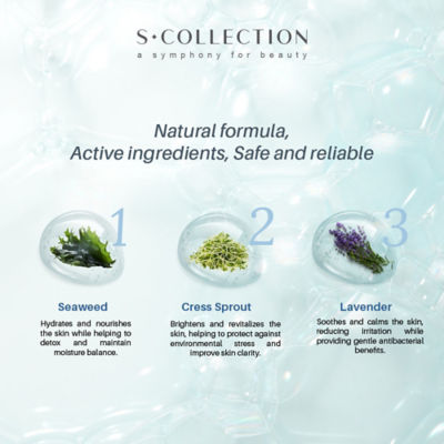 S. Collection S.COLLECTION Seaweed Exfoliating Cleansing Foam 150ml 3