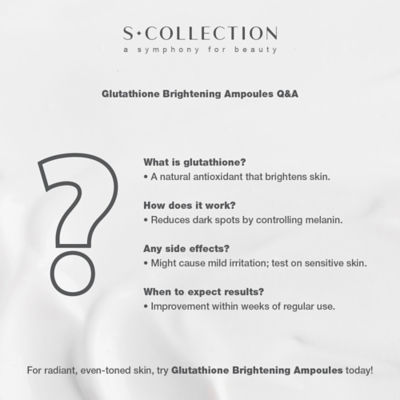 S. Collection S.COLLECTION Glutathione Ampoules 3ml x 12 4