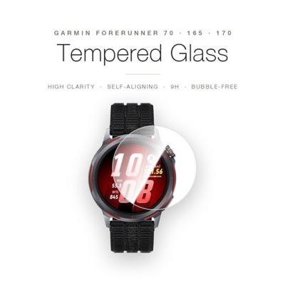 METAPOD Tempered Glass Protector for Garmin Forerunner (4-Pack) 2