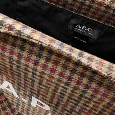 A.P.C. Ninon Tote Bag Marron Glace WVBEJ-M61565 4
