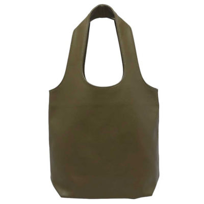 A.P.C. Ninon Small Tote Bag Kaki Militaire PUAAT-M61861 3