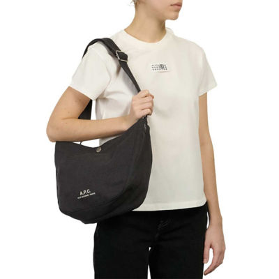 A.P.C. Journal Small Satchel Black PSAJZ-M67010 4