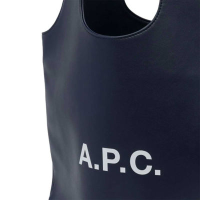 A.P.C. Ninon Small Tote Bag Dark Navy PUAAT-M61861 5