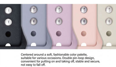 Gramas Colors 纤薄硅胶 Apple Watch 表带 (49/46/45/44mm) 7