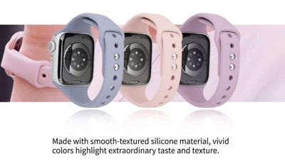 Gramas Colors 纤薄硅胶 Apple Watch 表带 (49/46/45/44mm) 8