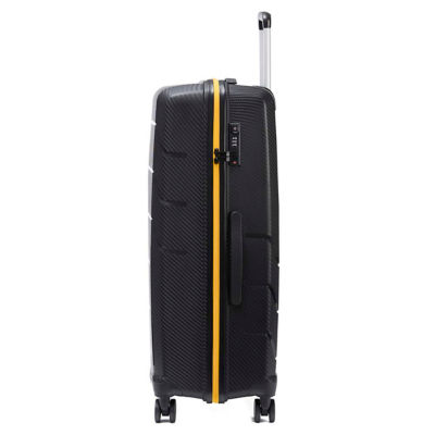CATERPILLAR CAT Cargo Venture Hardside PP Trolley 28" Large Black 8