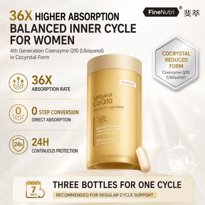 FineNutri Ubiquinol CoQ10 Bottle 3