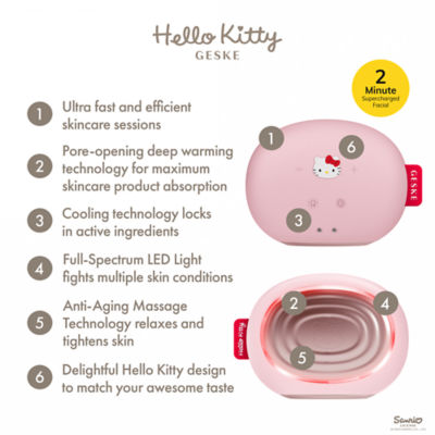 GESKE  [Bundle] GESKE x Hello Kitty Facial Skin Care Set 7