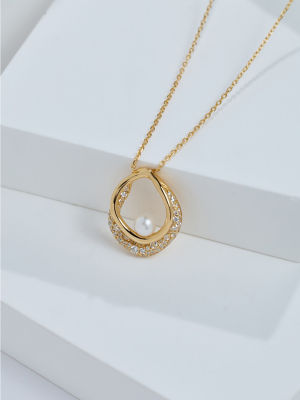 Pearly Lustre Top Grade Freshwater Pearl Necklace WN00919 | SANDS 4