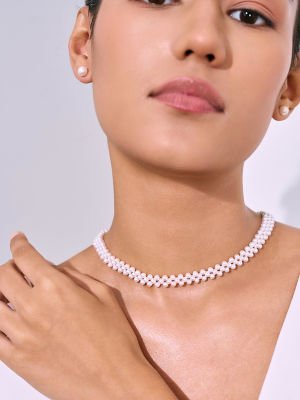 Pearly Lustre Elegant Freshwater Pearl Necklace WN00840 3