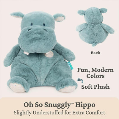 Gund Oh So Snuggly Hippo 12.5" Plush Toy 6