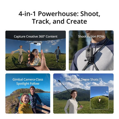 DJI Osmo 360 II 8K 360° Camera, Adventure Combo 4