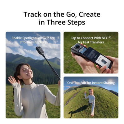 DJI Osmo 360 II 8K 360° Camera, Adventure Combo 7