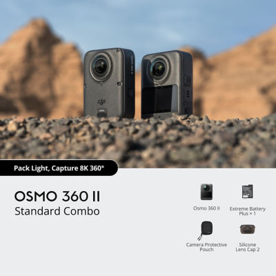 DJI Osmo 360 II 8K 360° Camera, Standard Combo 13