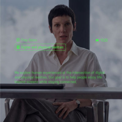 Even Realities G2 AI 显示智能眼镜 – B 款，灰色 7