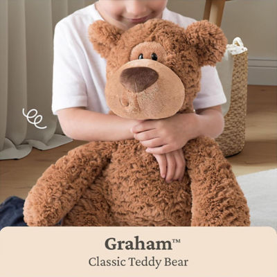 Gund Grahm Classic Brown Teddy Bear 12" Plush Toy 3