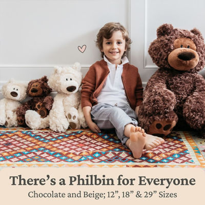 Gund Philbin Classic Teddy Bear 12" Plush Toy - Chocolate 6