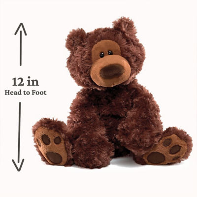 Gund Philbin Classic Teddy Bear 12" Plush Toy - Chocolate 7