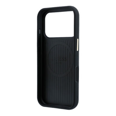 Guess PU Kevlar With Triangle Logo MagSafe Case For iPhone 18 Pro Max 8