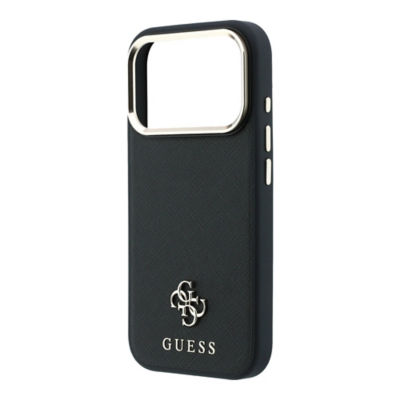 Guess Saffiano With Small 4G & Classic Logo MagSafe Case For iPhone 18 Pro Max 7