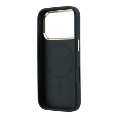 Guess Saffiano With Small 4G & Classic Logo MagSafe Case For iPhone 18 Pro Max 8