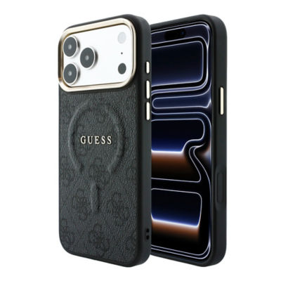 Guess 4G Classic Logo MagSafe Case For iPhone 18 Pro Max 5
