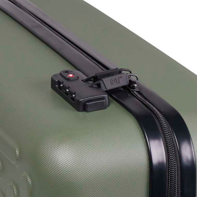 CATERPILLAR CAT Cargo Rockford Hardside ABS Trolley 20" Cabin Olive 4