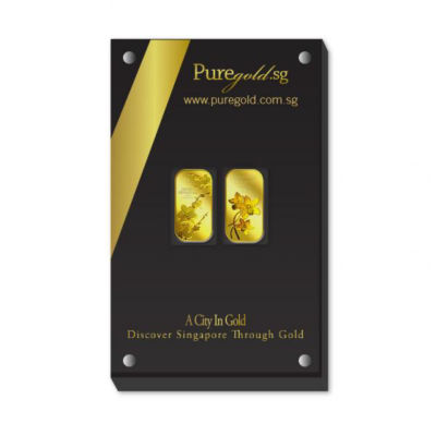 Puregold.sg SG Orchid Gold Bar Set — 1g x 2 (Series 1 & 2) 5