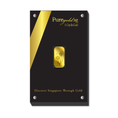 Puregold.sg 1g Tulip (Series 2) Gold Bar 5