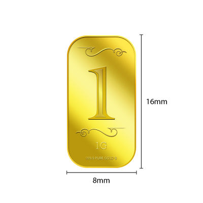 Puregold.sg 1g Number 1 Gold Bar 4