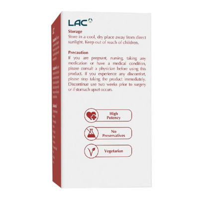 LAC Heart Protect™ (Nattokinase Hawthorn Lecithin Blend) (30 vegicaps) 3