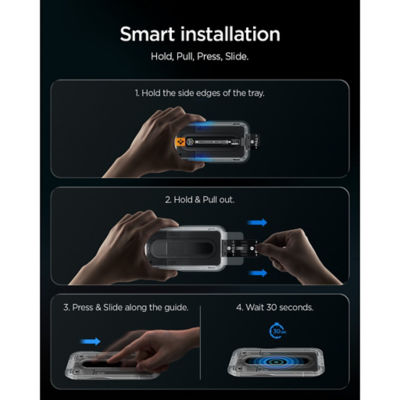 Spigen Samsung S26 FE Screen Protector Glas.tR EZ Fit Pro HD [1Pack] Galaxy S26 FE Tempered Glass 3