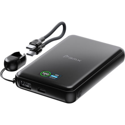 BMX SolidSafe 10000mAh 30W Solid State Wired Power Bank 4