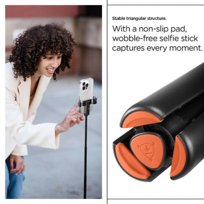 SPIGEN Auto-Open Tripod Selfie Stick Black S541W 3