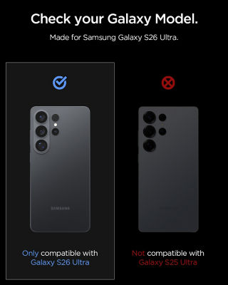 SPIGEN [2 Pack] Spigen Samsung S26 Ultra Camera Lens Protector 6.9" EZ Fit Optik Pro HD Tempered Glass 7