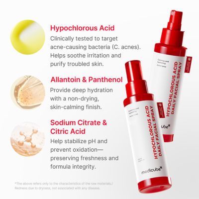 MEDICUBE Hypochlorous Acid Daily Facial Spray 3