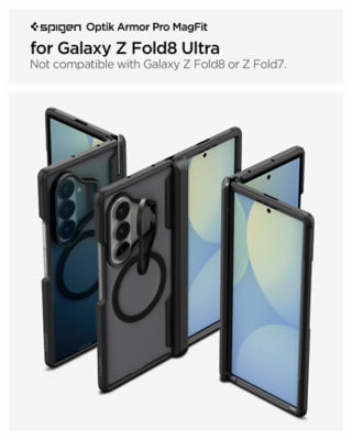 Spigen Samsung Z Fold 8 Ultra Case Optik Armor Pro MagFit Magnetic Phone Case Galaxy Z Fold 8 Ultra 3