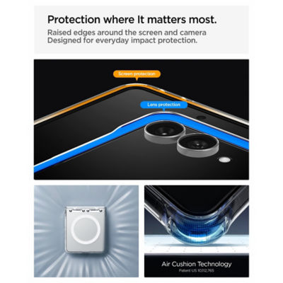 Spigen Samsung Z Flip 8 Case Ultra Hybrid Pro MagFit Magnetic Phone Case Galaxy Z Flip 8 Casing 4