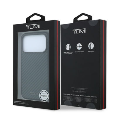 Tumi PU Carbon MagSafe Case For iPhone 18 Pro Max 9