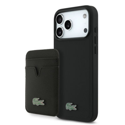 Lacoste Iconic Petit Pique Card Wallet & MagSafe Case For iPhone 18 Pro Max 10