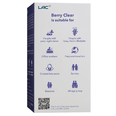 LAC Berry Clear® - 360° Eye Protection (2g x 30 sticks) 3