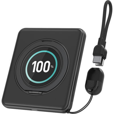 BMX SolidSafe Duo 5000mAh Qi2 Solid State Power Bank 4