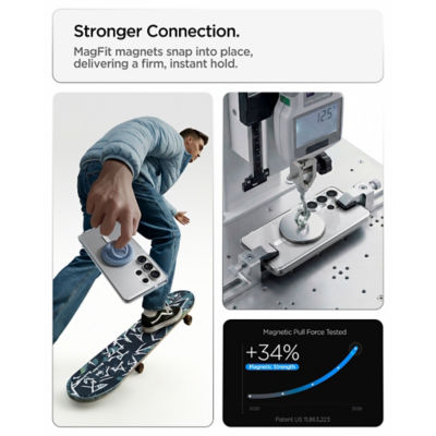 Spigen Samsung S26 Ultra Case 6.9" Ultra Hybrid MagFit Qi2 Magnetic Phone Case Galaxy S26 Ultra Case 5