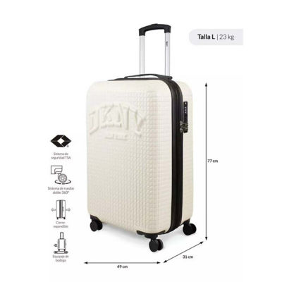 DKNY Hot Town ABS Trolley 28" Large Blonde 3