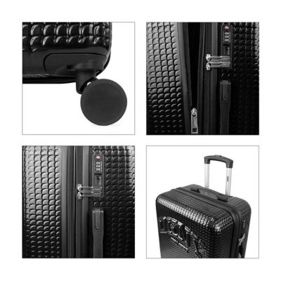 DKNY Hot Town ABS Trolley 24" Medium Black 5