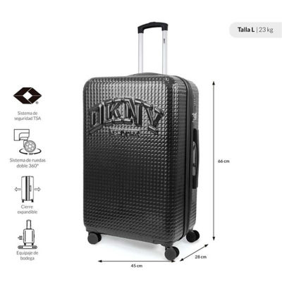 DKNY Hot Town ABS Trolley 28" Large Black 3
