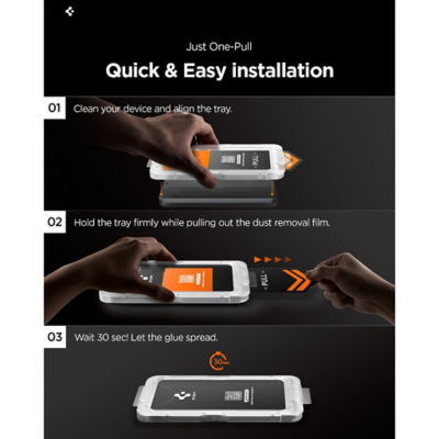 Spigen Samsung S26 Ultra Screen Protector 6.9" Glas.tR EZ Fit Pro HD [1 Pack] Galaxy Tempered Glass 6